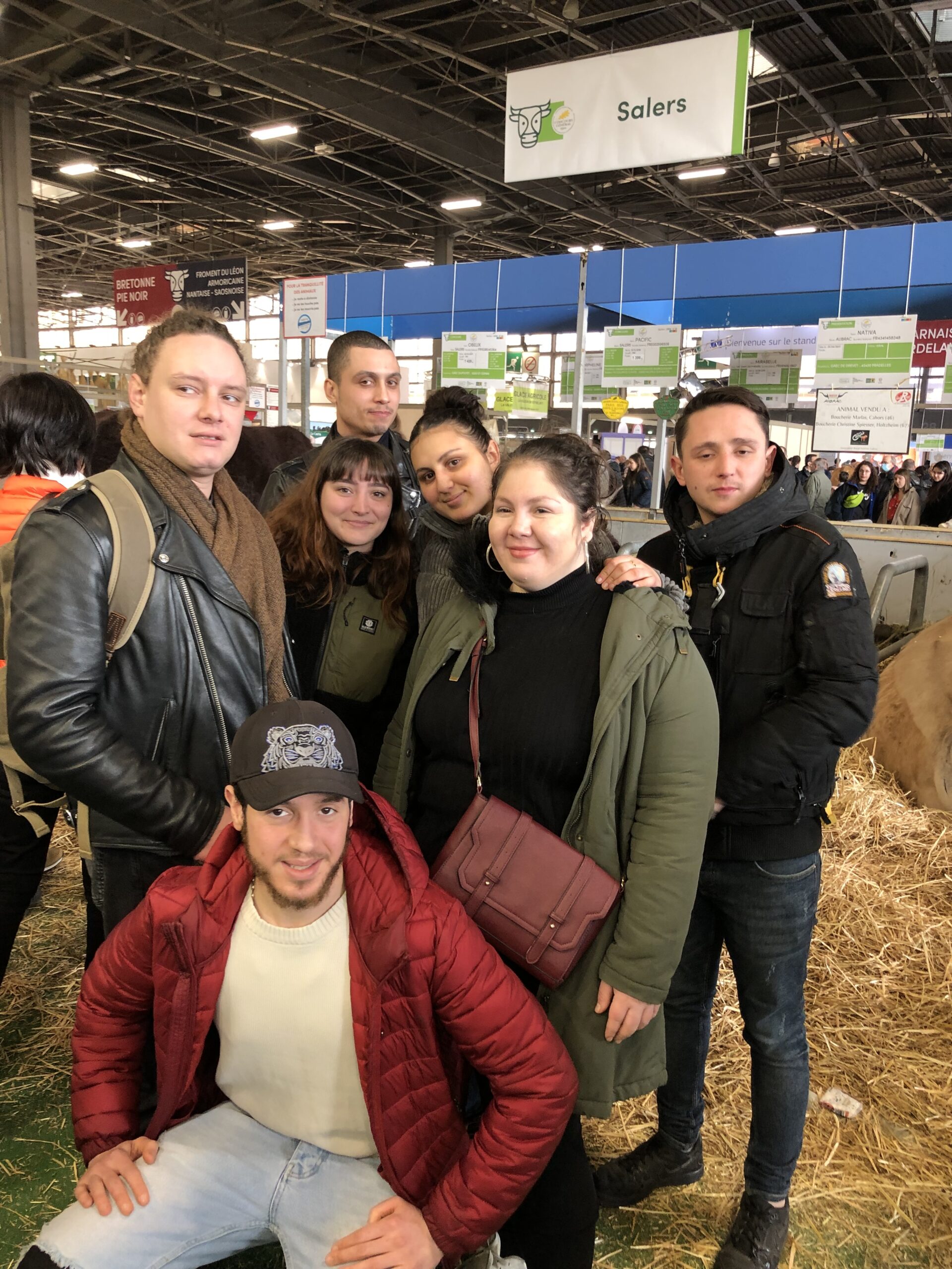 Les apprentis au Salon de l'agriculture